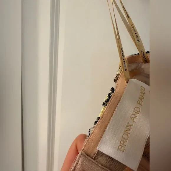 NWOT BRONX AND BANCO Bella Butterfly Maraya Multi Strapless Mini Dress, - Picture 9 of 16